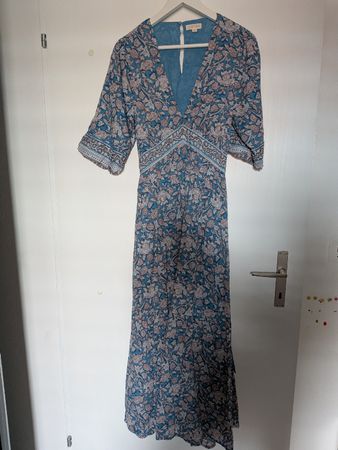 Louise Misha Kleid Bio-Baumwolle 38