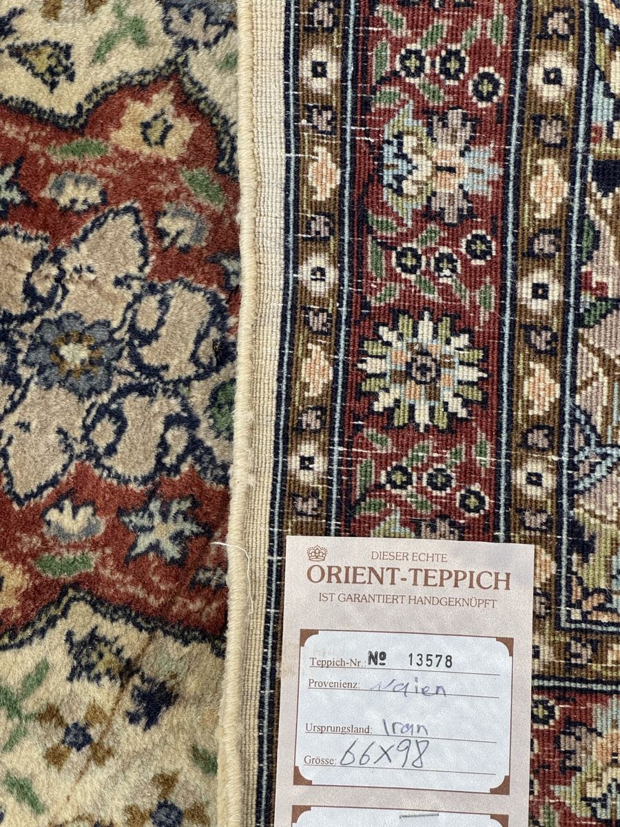 Nain Tappeti: Handgefertigter Orientteppich Nain 66x98cm  – Usato da Liestal venduto da galerie_nategh 5