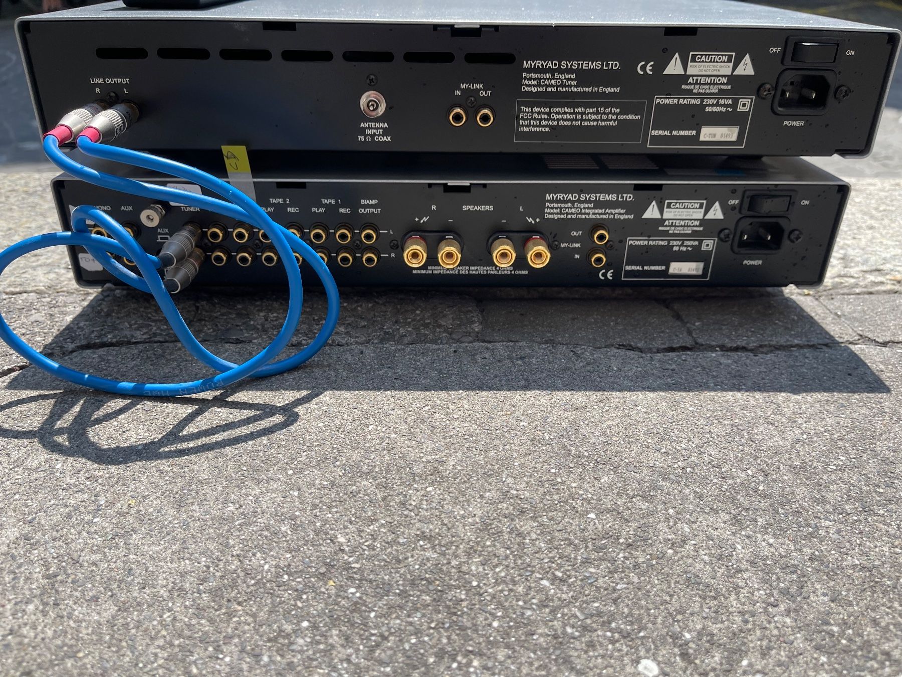 Verstärker: Myryad Amplifier und Thuner   High End Lieferung Gratis – Gebraucht aus Thun von Thuno6 3