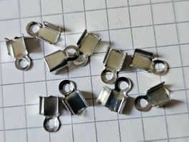 60x Edelstahl Endteile Mach Schmuck Kette Basteln