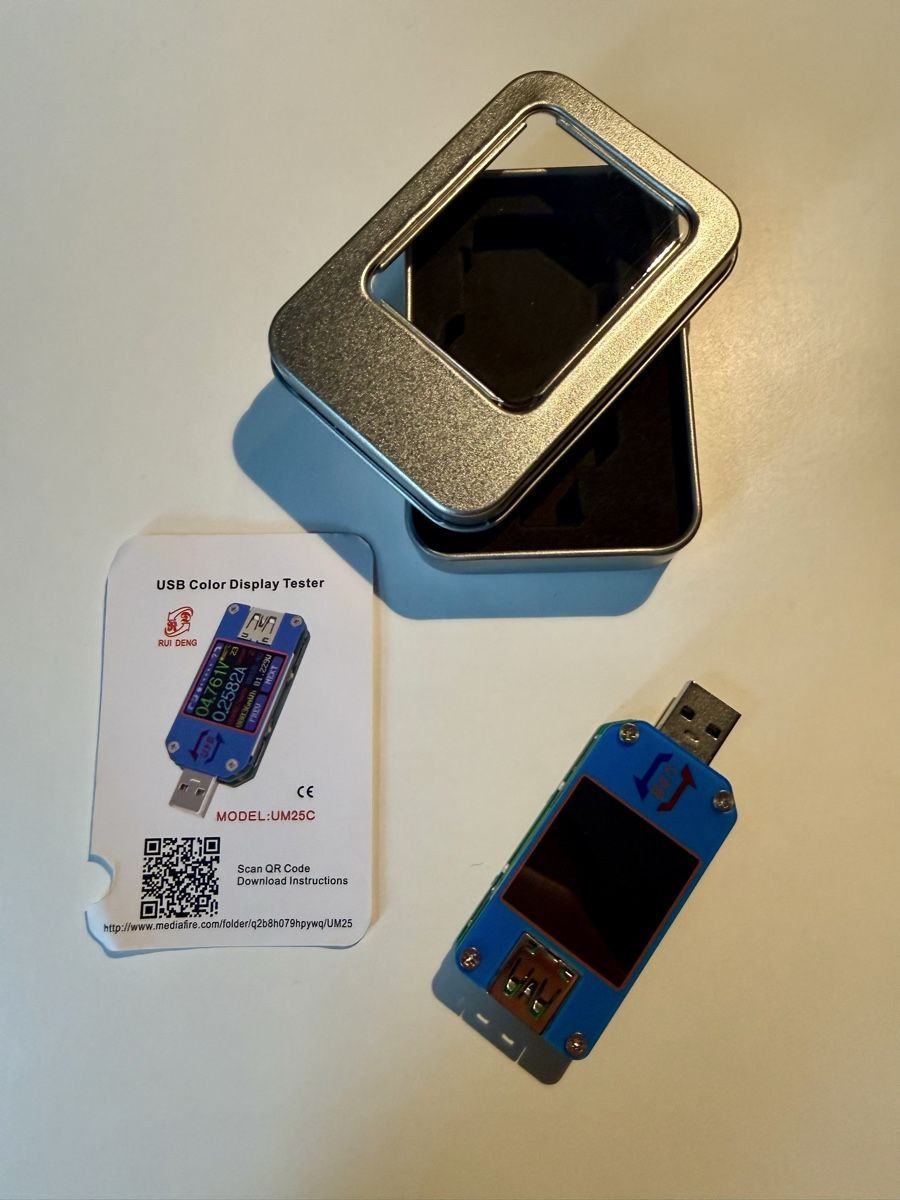 Messen: Rui Deng UM25C USB Volt Meter – Gebraucht aus Kilchberg ZH von freakfish