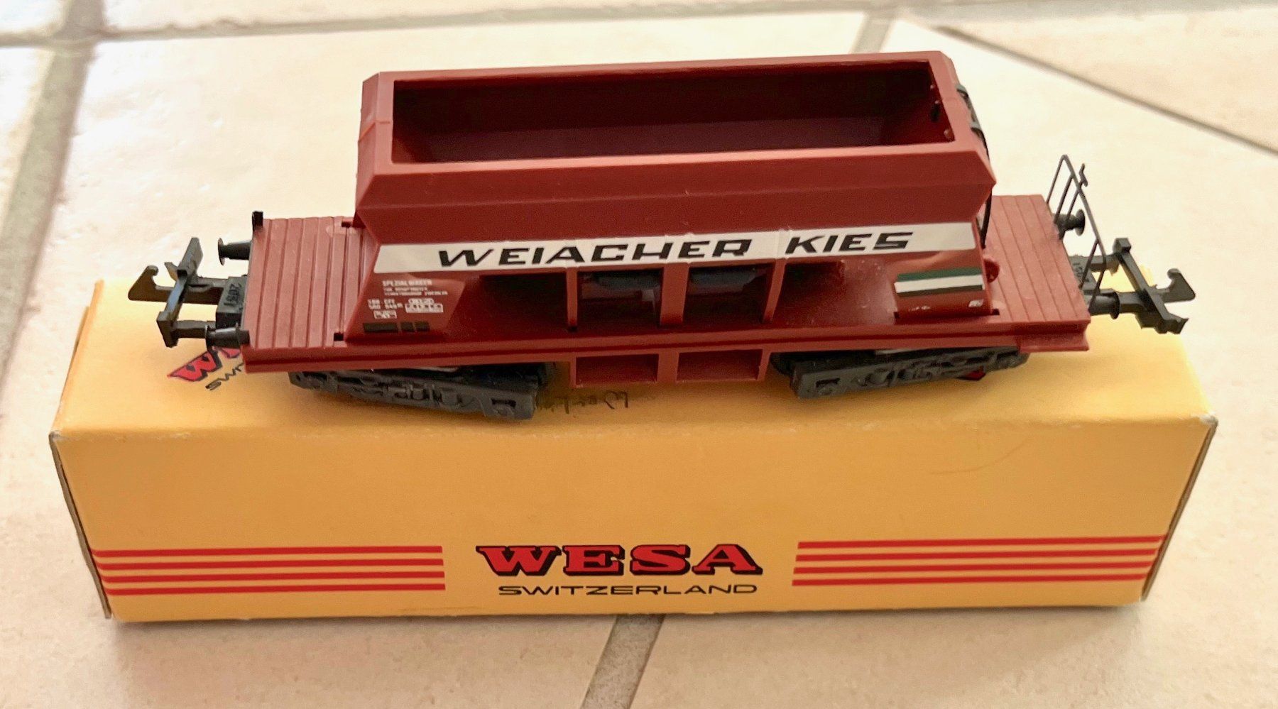 Wesa Modelleisenbahnen: WESA  235 Weiacher  Wagen – Neu (gemäss Beschreibung) aus Bleiken von hbw45 2