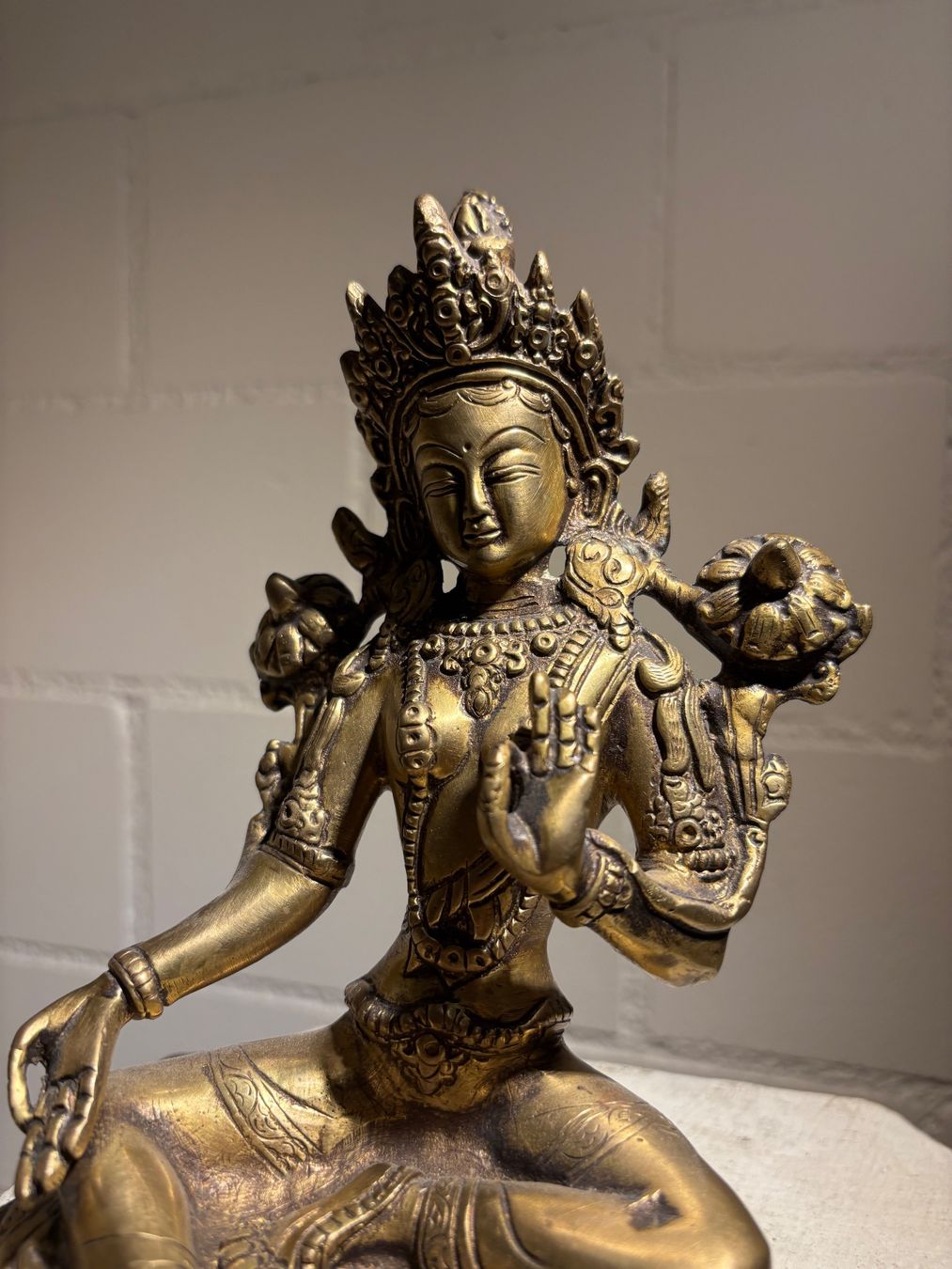 Sculture & Statue: Dewi Tara Messing 21 cm / 1.4 kg – Usato da Lenggenwil venduto da Unique_ 3