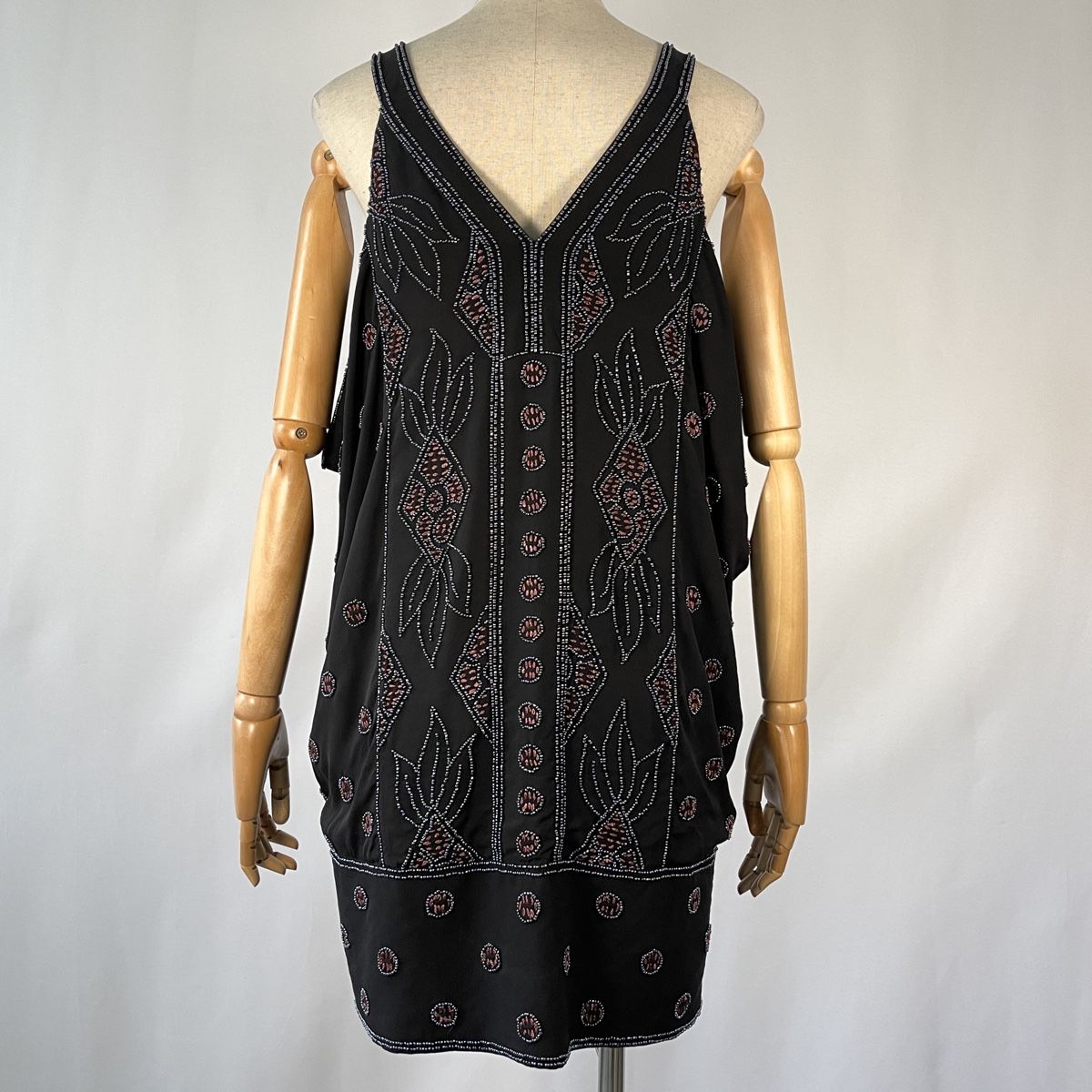 Diane von Furstenberg Vestiti: DIANE Von FURSTENBERG Silk Beaded Dress – Nuovo (secondo la descrizione) da Freienbach venduto da Avviivva_Shop 3