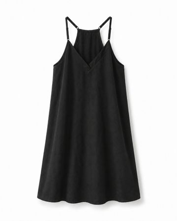 Kleid schwarz Trägerkleid Grösse S