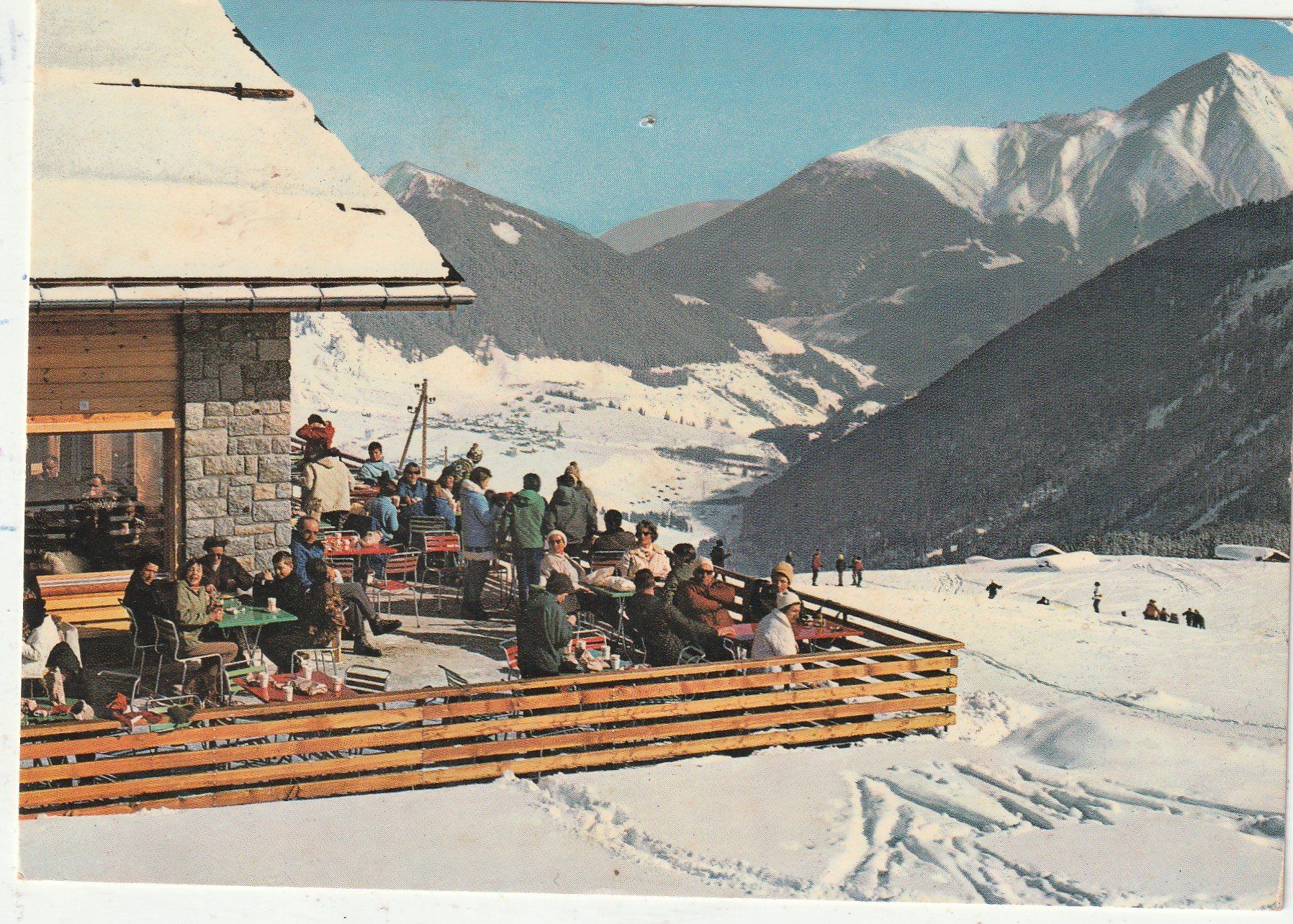Cartes postales: Sedrun. Berghaus Milez – D'occasion à Lumbrein par made02