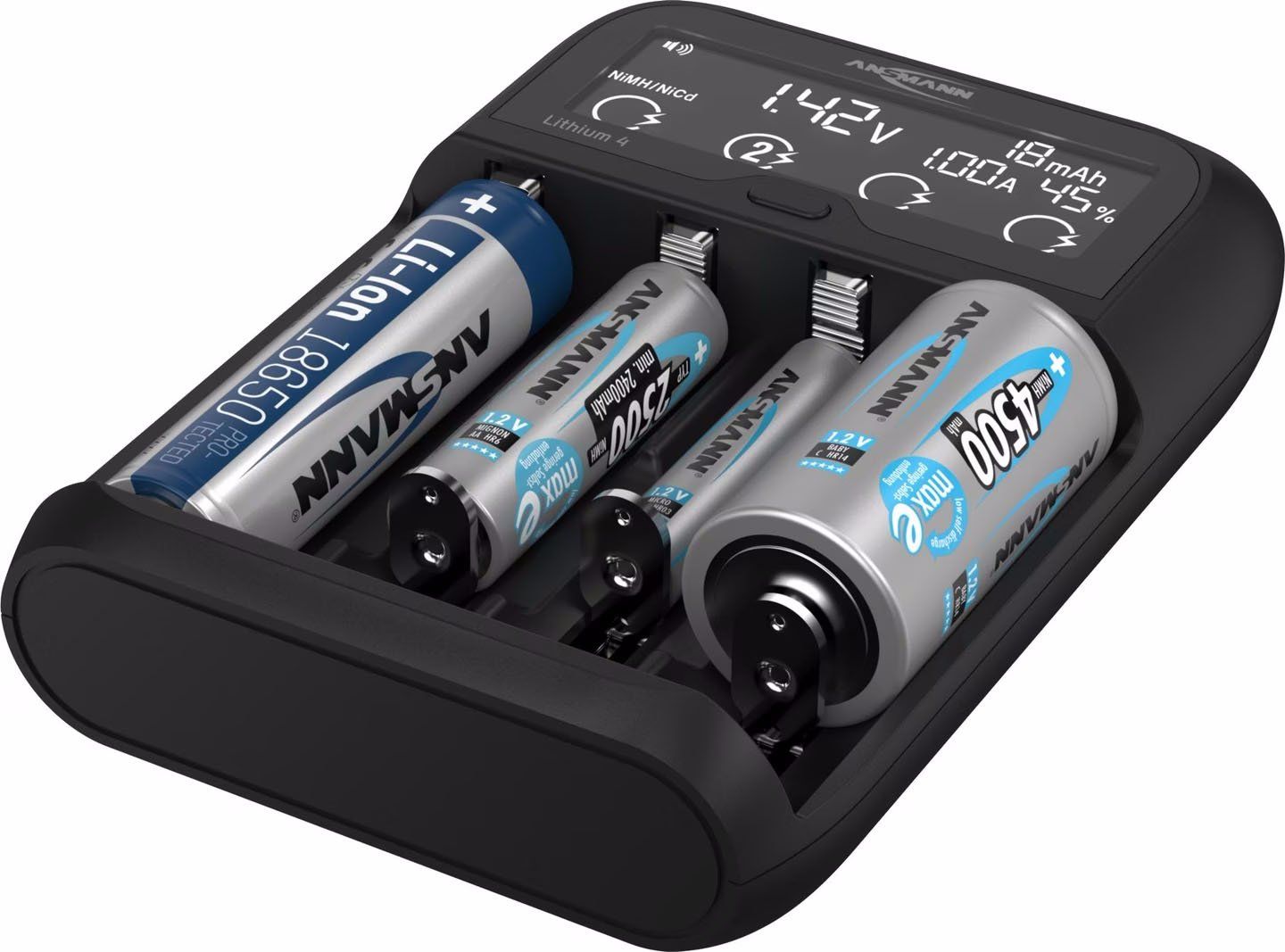 Accus & piles: Chargeur Ansmann lithium/NiMH lithium 4 – D'occasion à Neyruz FR par PaDu_4 6