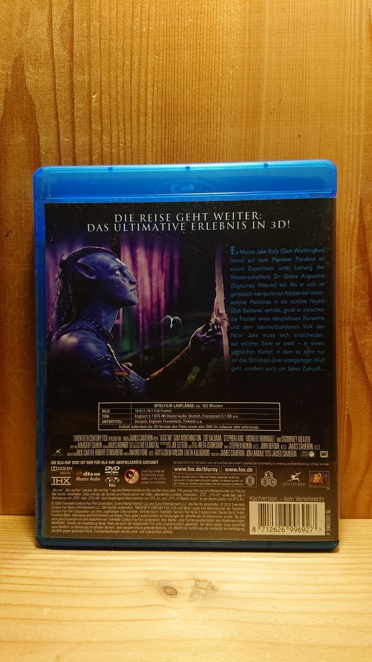 Alle DVDs: AVATAR in 2D und 3D Blu-Ray – Gebraucht aus Wilderswil von Exebub 1