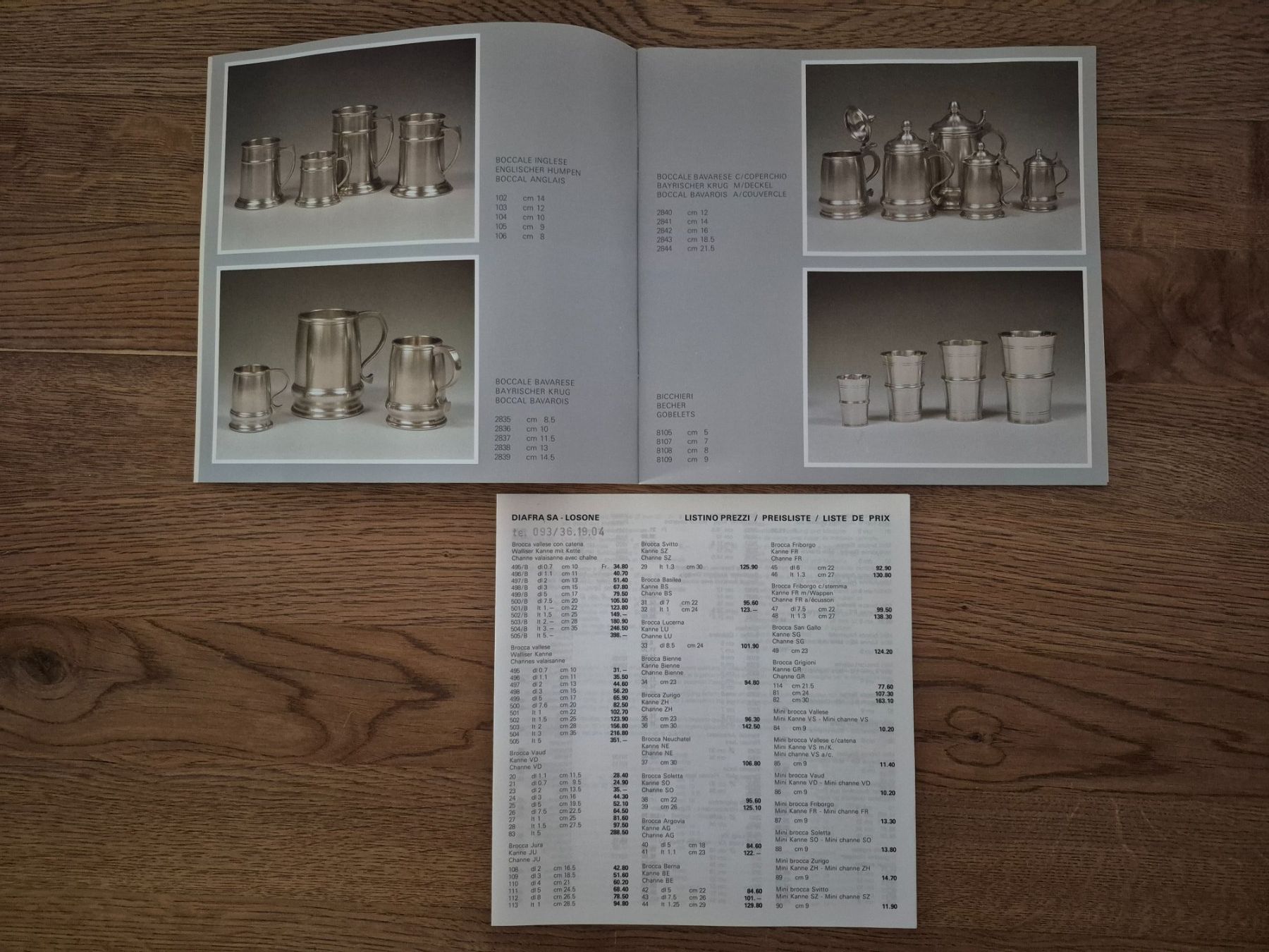 Libri: DIAFRA SA - Katalog – Usato da Balsthal venduto da Jamamoegg 1