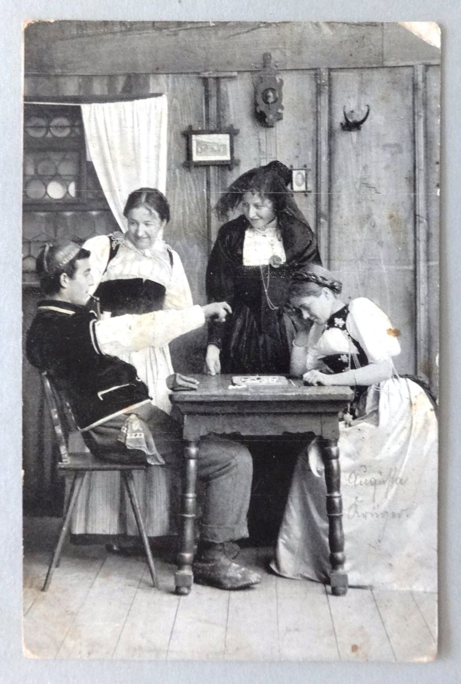 Cartoline postali: En famille – Difettoso da Fétigny venduto da Billy2miny