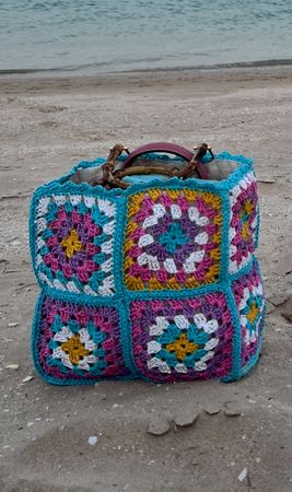 Hand made trendy bag