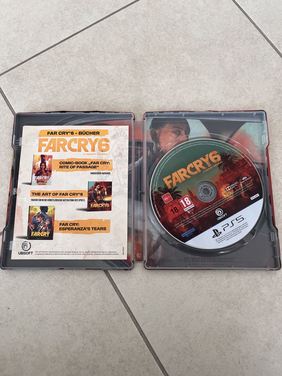 Sony Spiele: far cry 6 ultimate Edition ps5 steelbook – Gebraucht aus Suhr von SchnapperCH 1