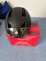 50% Neuer Velohelm Gr.51-56 Alpina SOHO VISOR V schwarz