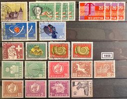 Timbres suisses 1958 Armée du Salut
