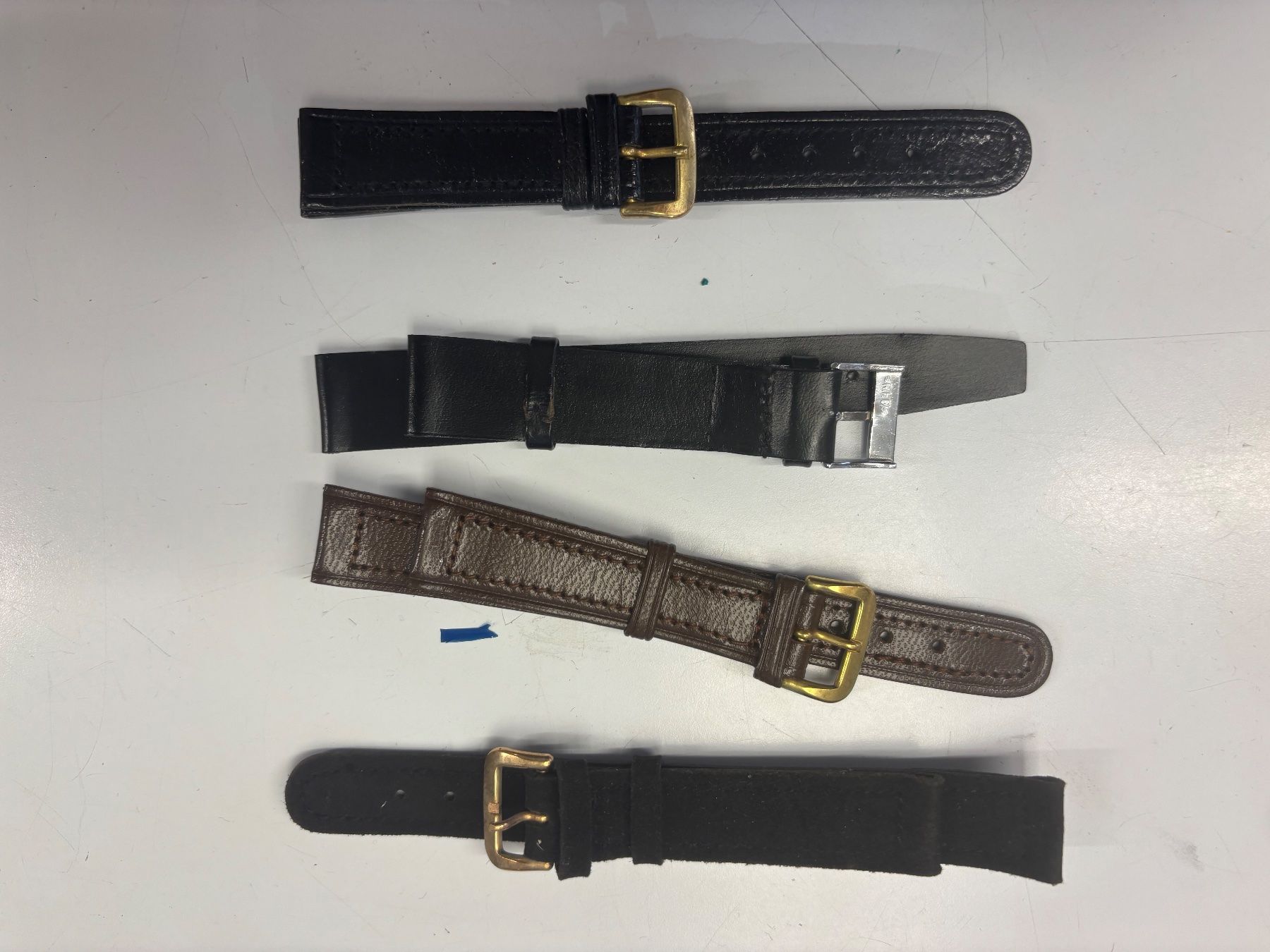 Bracciali & Braccialetti: Diverse Uhrenarmbänder-Konvolut, Leder – Nuovo (secondo la descrizione) da Oberdorf BL venduto da piano29mar 1