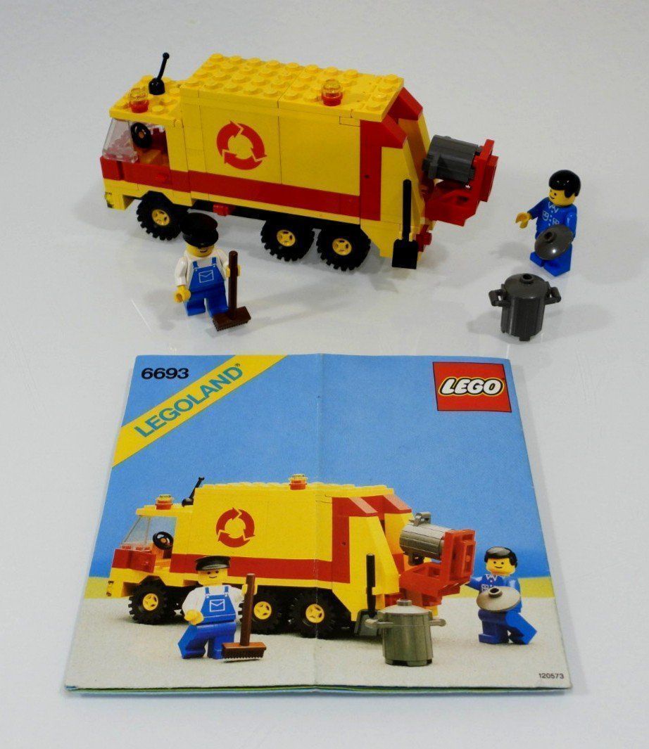 Lego Baukästen: LEGO LEGOLAND 6693 MÜLLABFUHR LASTWAGEN – Gebraucht aus Turbenthal von Ddanuh 2