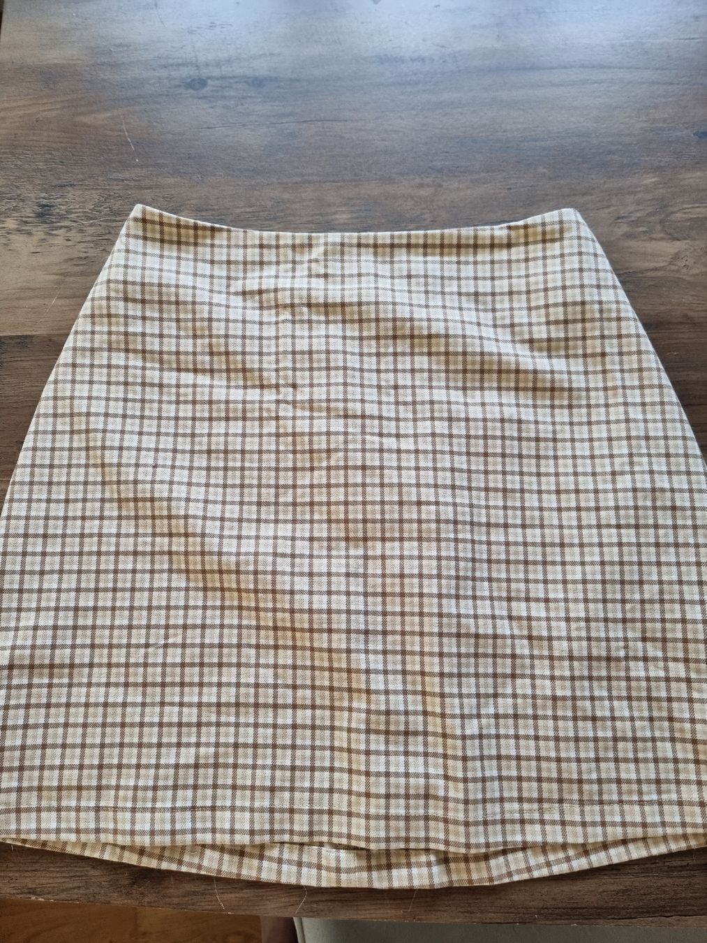 Jupes: Minirock Karomuster Beige  – Neuf (Voir description) à Altstätten SG par melii._.98