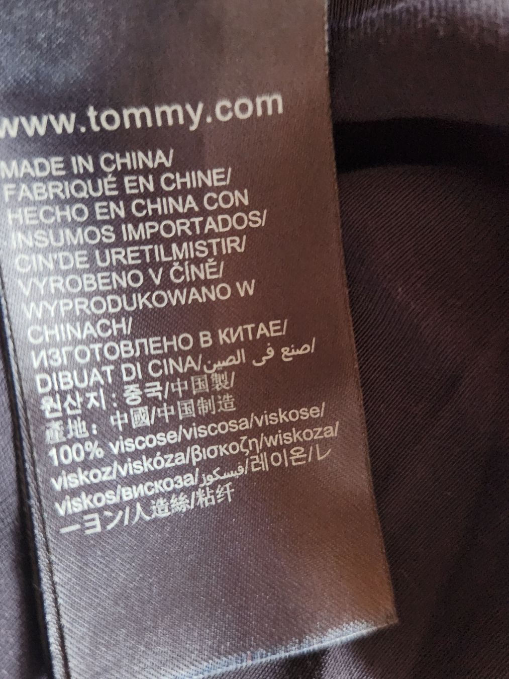 Tommy Hilfiger Camicette: Chemise Tommy Hilfiger bleue taille M  – Usato da Niedergösgen venduto da Eva2410 6