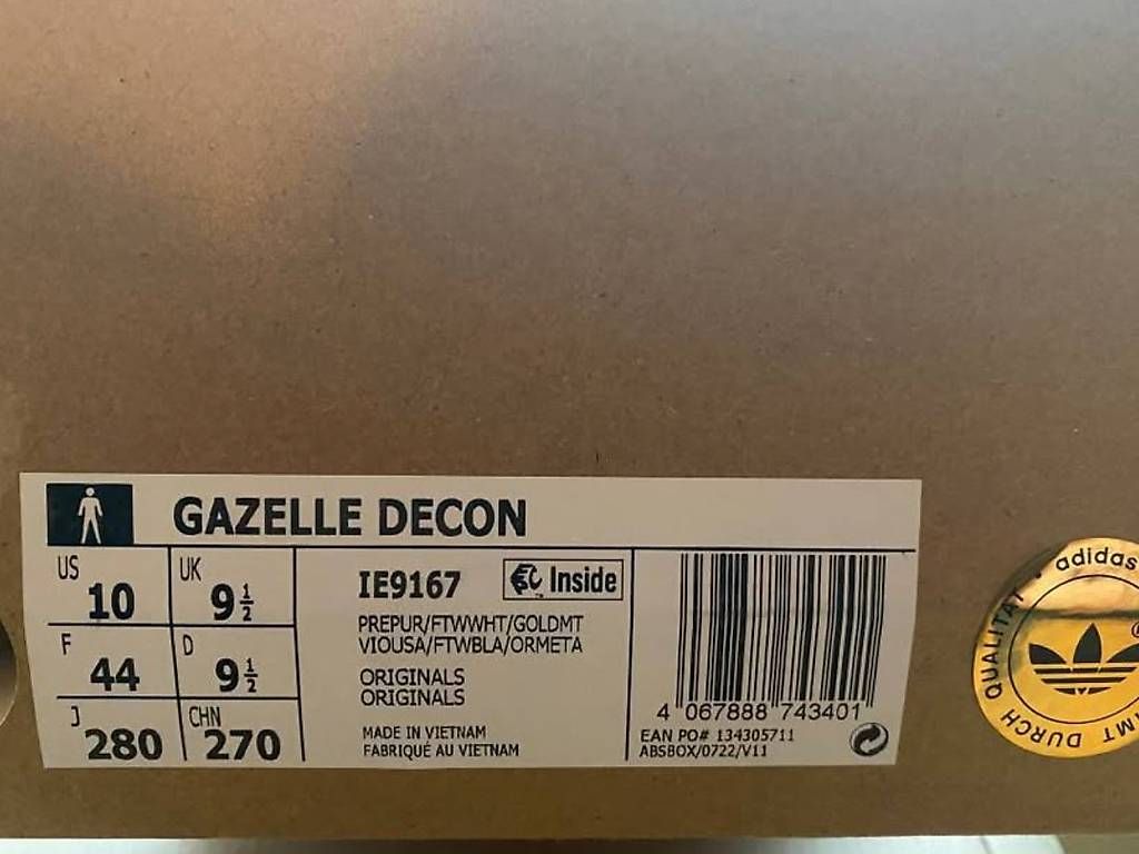 Adidas Scarpe da uomo: Adidas Gazelle Decon – Usato da Fribourg venduto da second_hand_21 3
