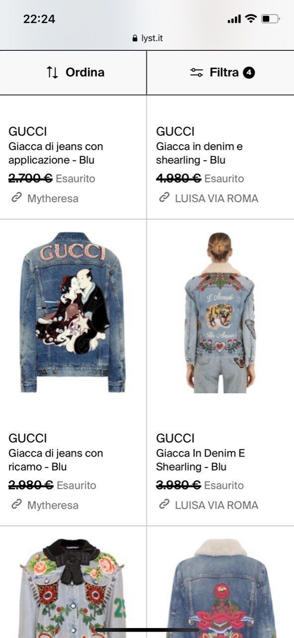 Gucci Giacche: GUCCI Tiger Jacket l'aveugle par amour – Nuovo (secondo la descrizione) da Vacallo venduto da kellyyy 5