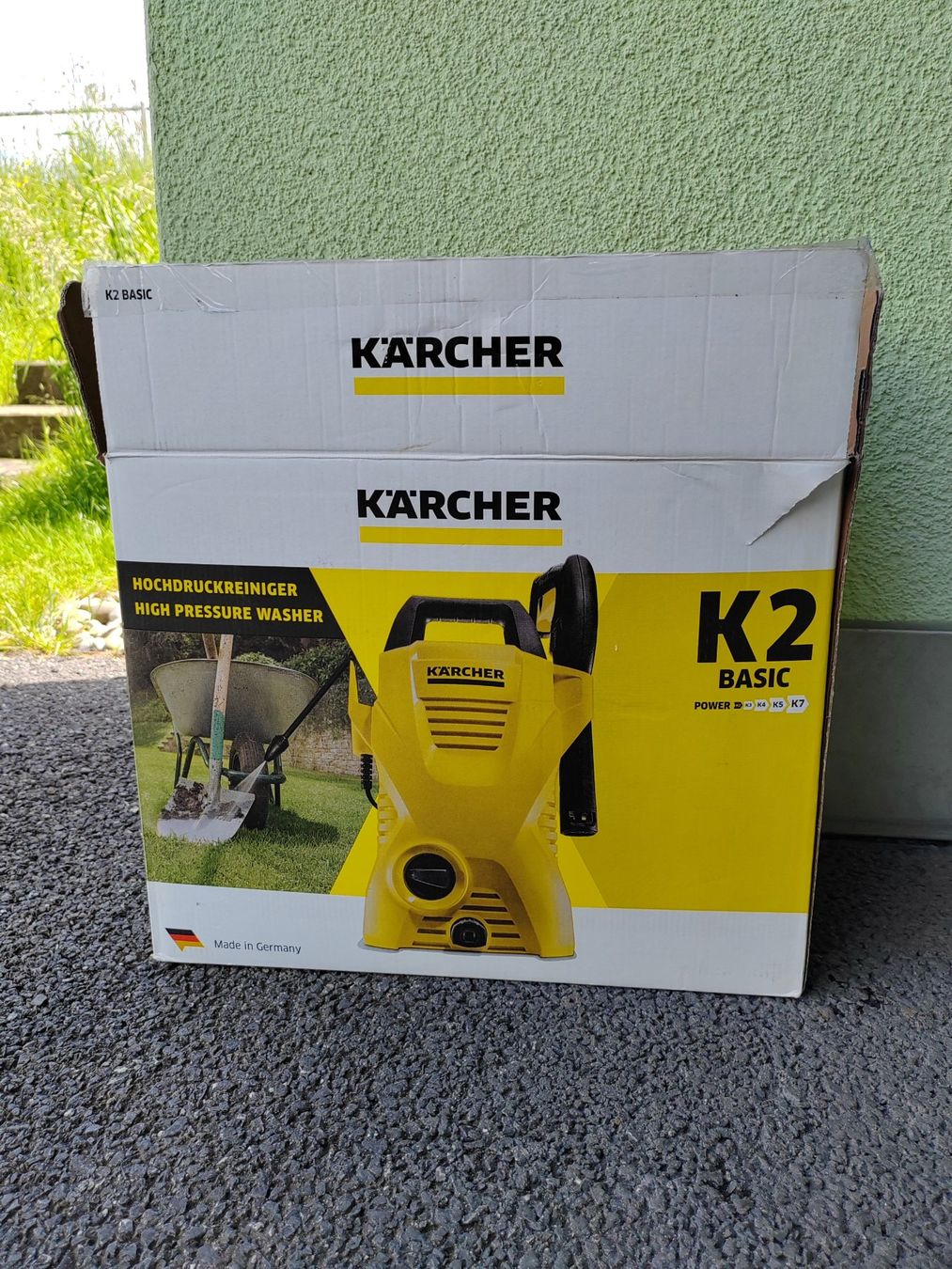 Kärcher Hochdruckreiniger: Hochdruckreiniger Kärcher K2 – Gebraucht aus Obernau von  1