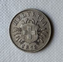 1876 5 Rappen -unz