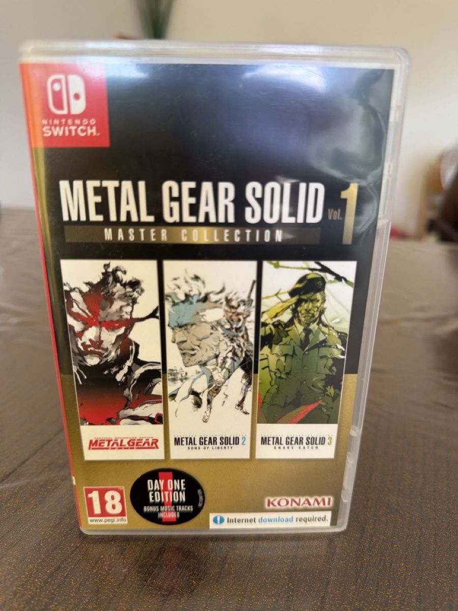 Nintendo Spiele: Jeu Nintendo Switch Metal Gear Solid Master Collection Vol.1 – Gebraucht aus Troinex von cashgva