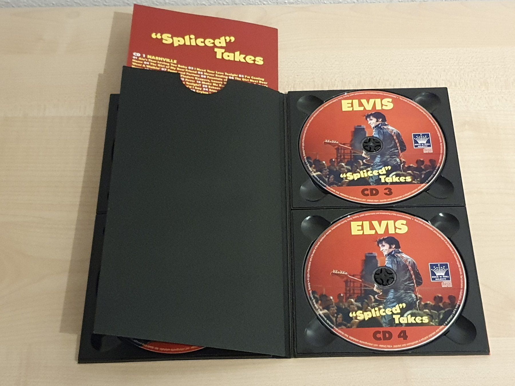 CD: Elvis Presley Spliced Takes 4 CD Set – Nuovo (secondo la descrizione) da Uerschhausen venduto da Burton77 4