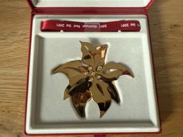 Georg Jensen Weihnachtsmobile 2001 vergoldet, OVP!