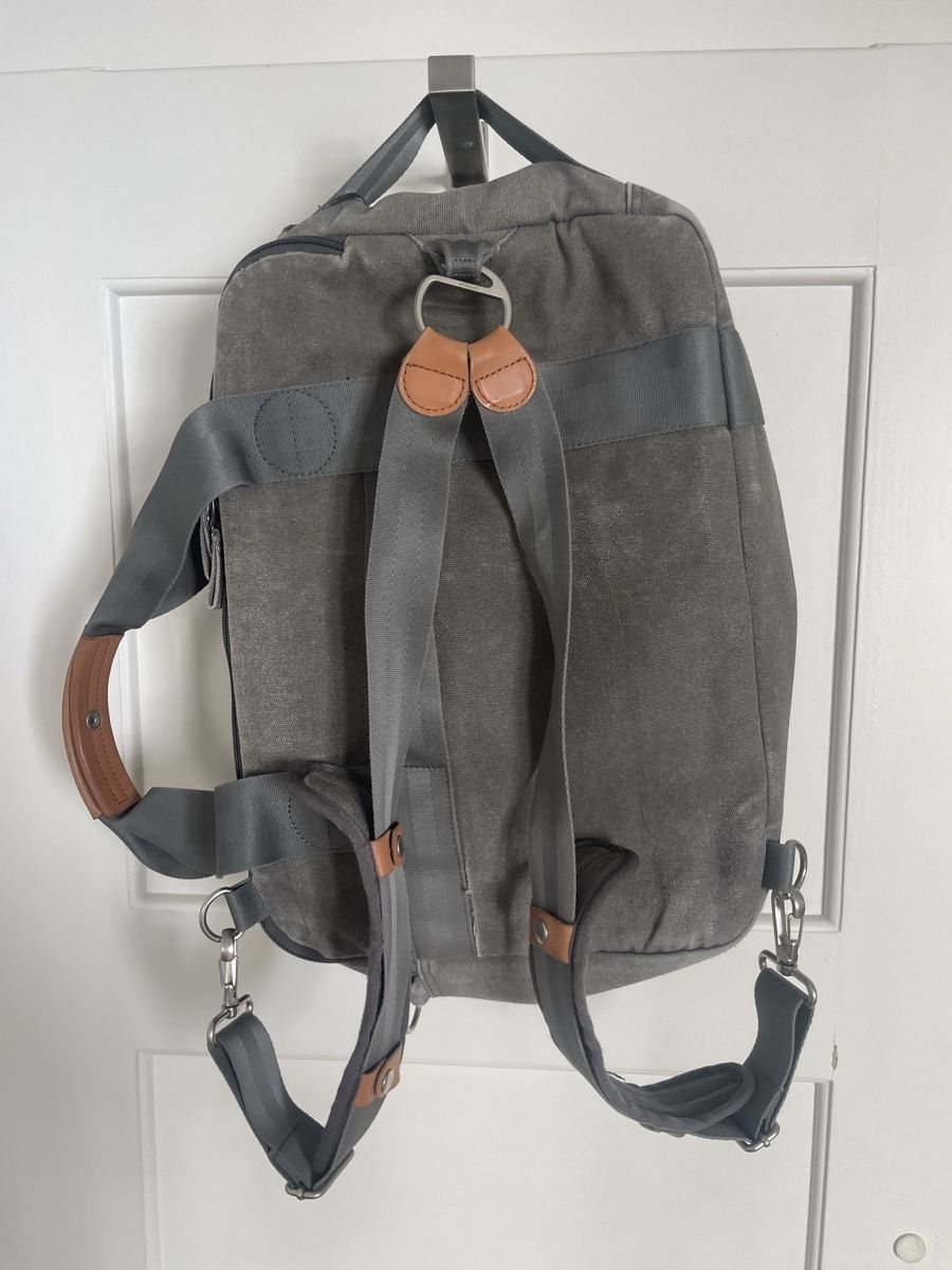 Qwstion Taschen: Qwstion Office Bag - Grey Canvas – Gebraucht aus Zürich von knipso 2
