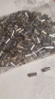 2 Hülsen Silber 925 solide Schmuckteile - basteln reparieren