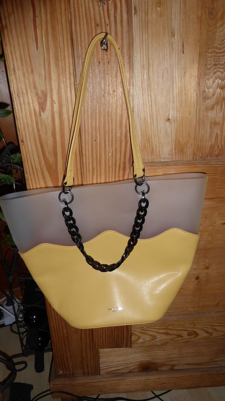 David Jones Borse da donna: Handtasche David JONES Paris Strandtasche – Usato da Sargans venduto da Benziner 1