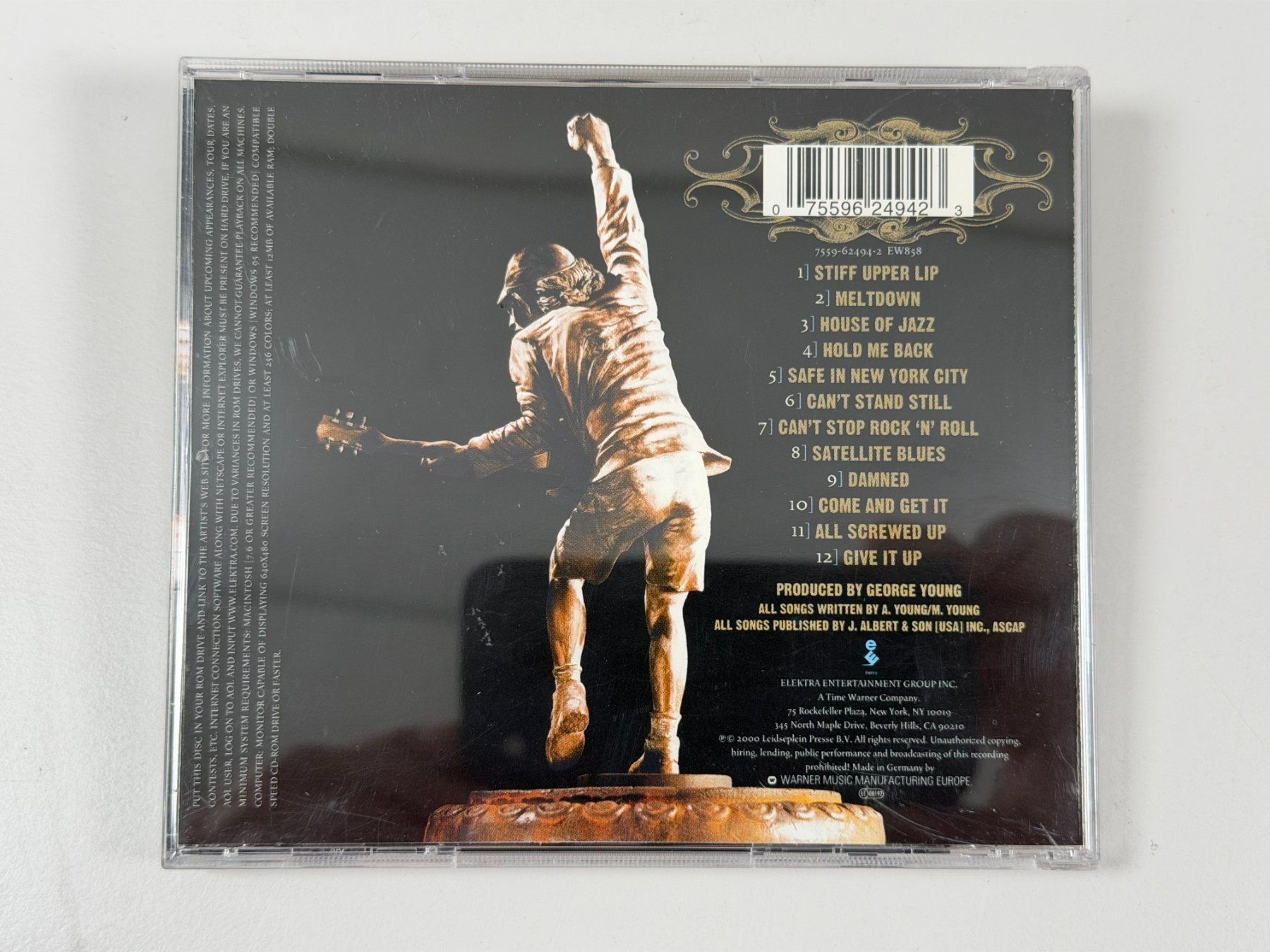 CD: AC/DC Stiff Upper Lip CD – Usato da Winterthur venduto da whg_y7rz 1