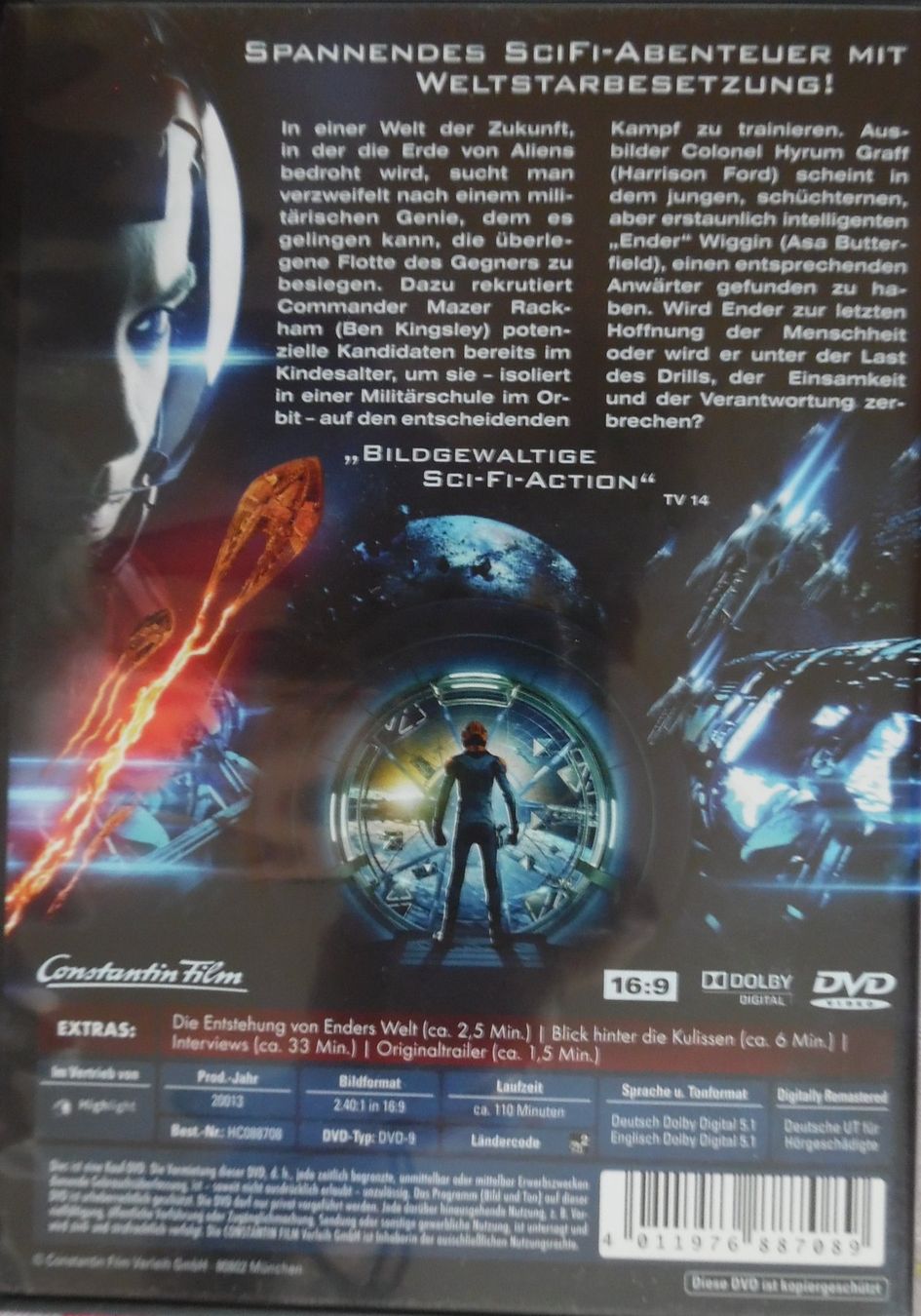 Tutti i DVDs: Ender`s Game – Usato da Bellinzona venduto da Luna093 2