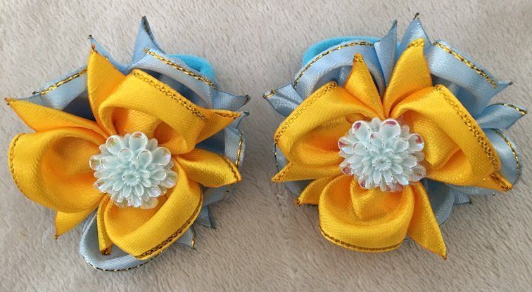 Accessori per capelli: Haargummis handgefertigt – Nuovo e nell'imballaggio originale da Grüningen venduto da tienda100