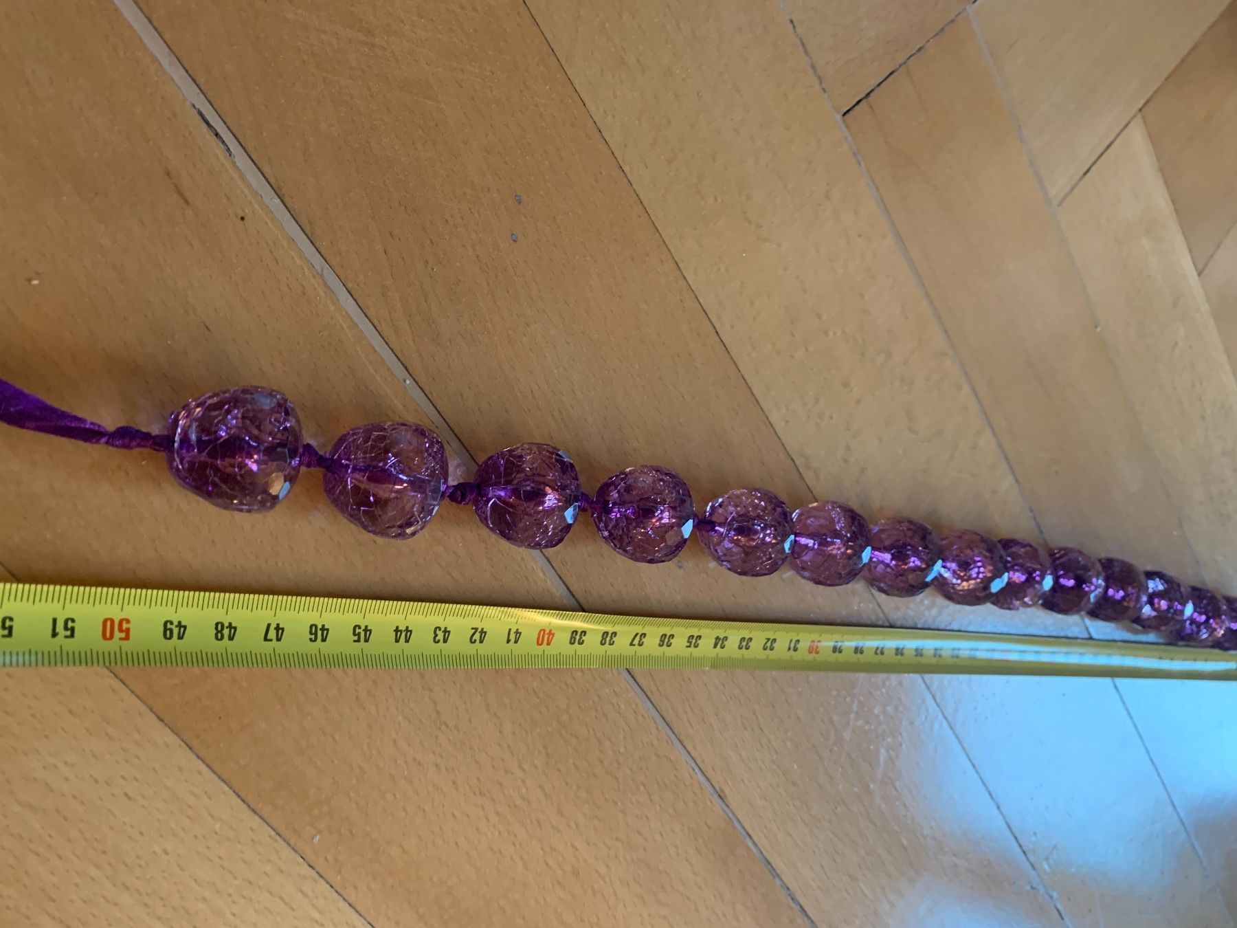Catenine: Collier fantaisie violet – Usato da Küssnacht am Rigi venduto da FFKA 4