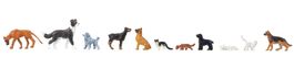 Faller 151902 H0 Hunde und Katzen