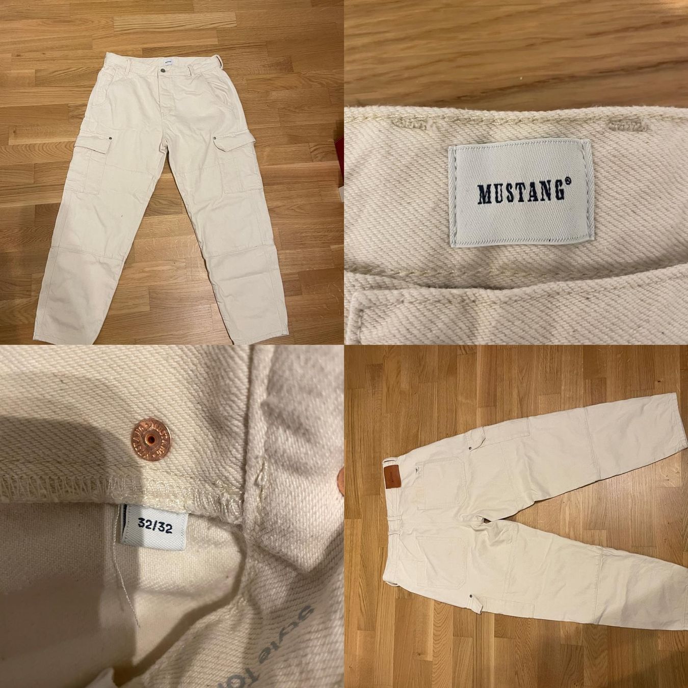 Jeans: ***MUSTANG*** Jeans beige 32/32 – Usato da Wädenswil venduto da H2H_Secondhandshop