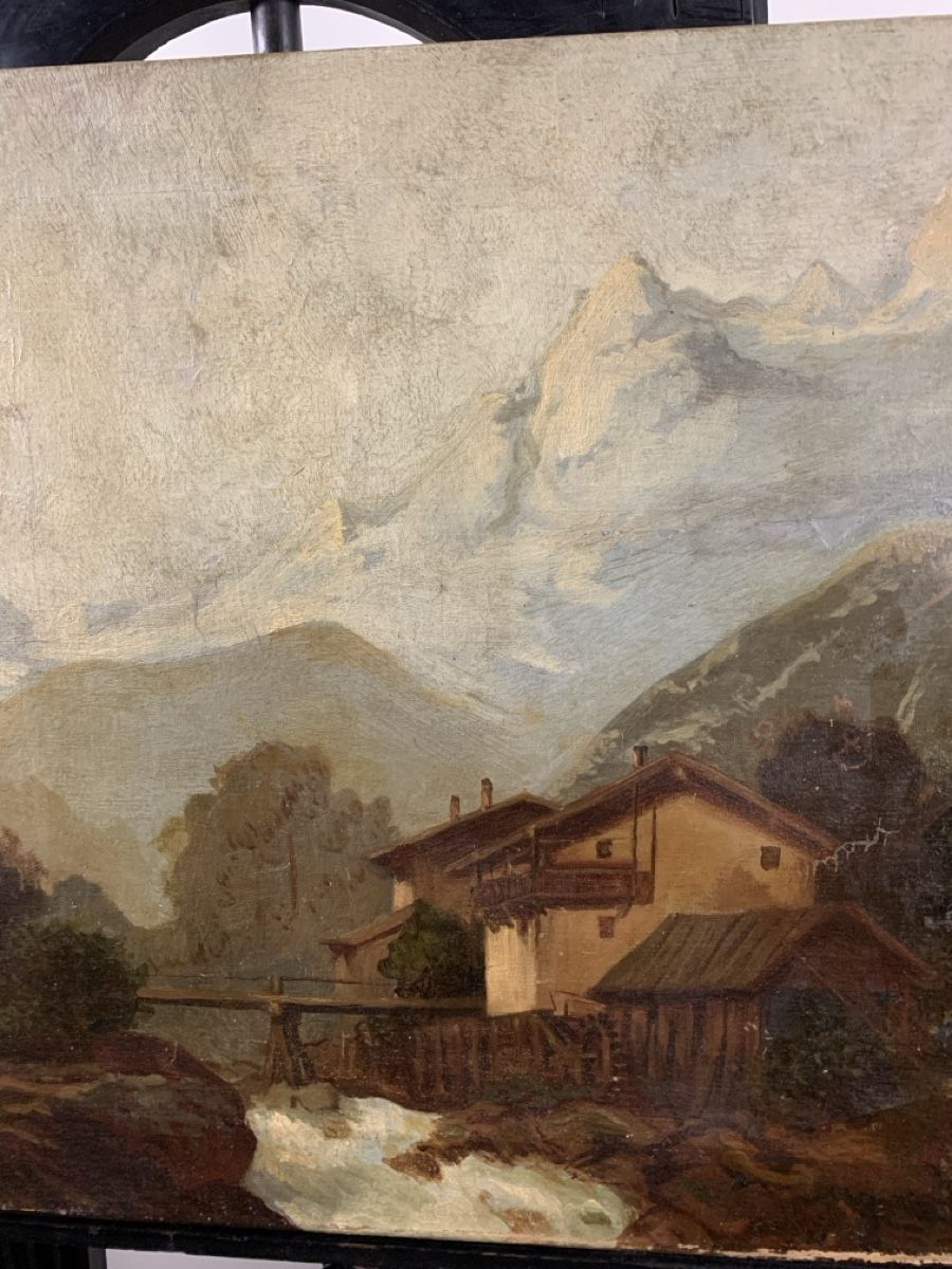 Dipinti: Schweizer Schule 19. JH – Usato da Wolfhalden venduto da SecondAntique 2