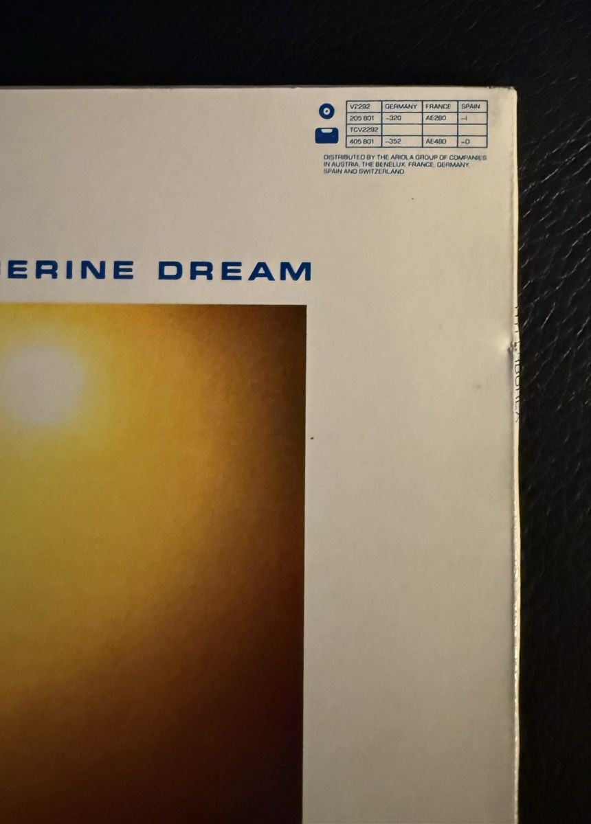 Dischi in vinile: Tangerine Dream - Hyperborea - Vinyl - Schallplatte – Usato da Goldach venduto da Messerguru 3