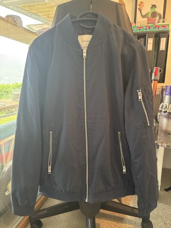 Veste bomber Jack & Jones bleu marine taille S taches légère