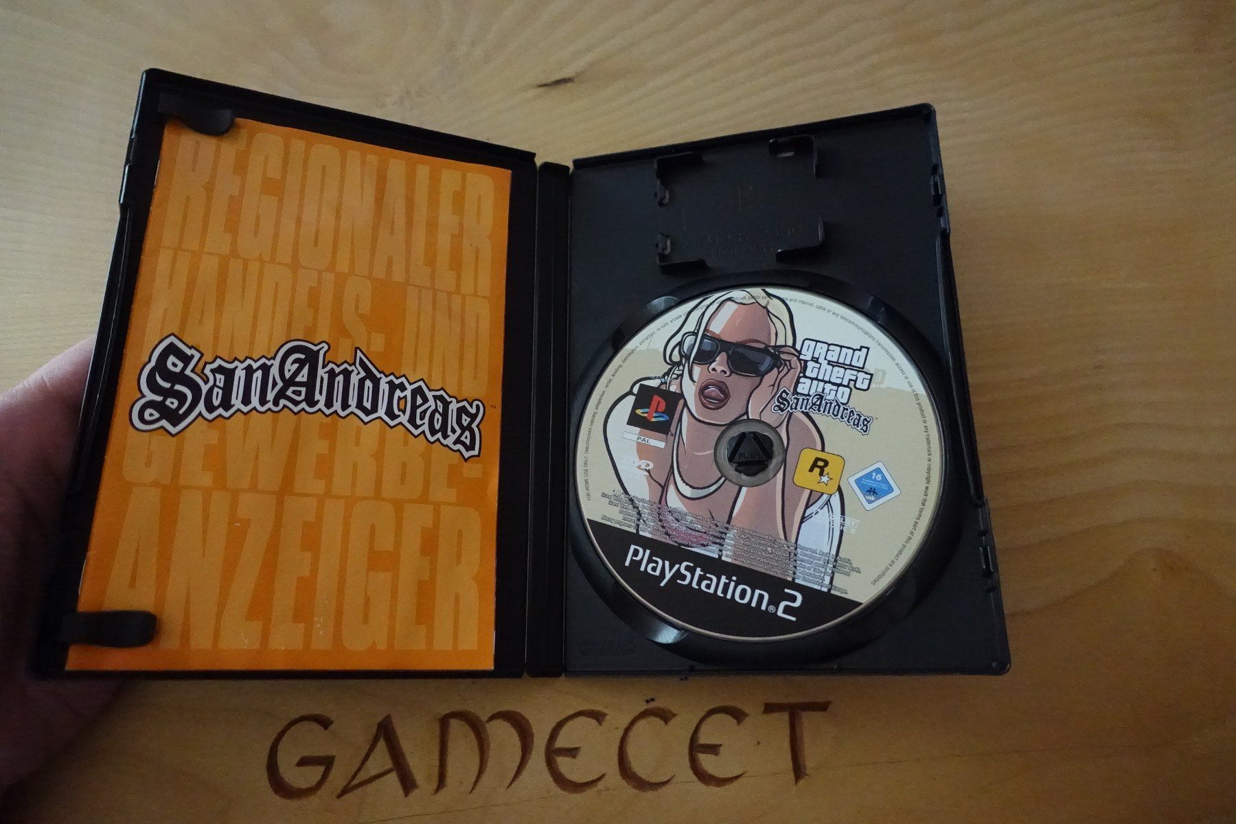 Sony Jeux: Grand Theft Auto: San Andreas – Défectueux à Steinach par Gamecet 3