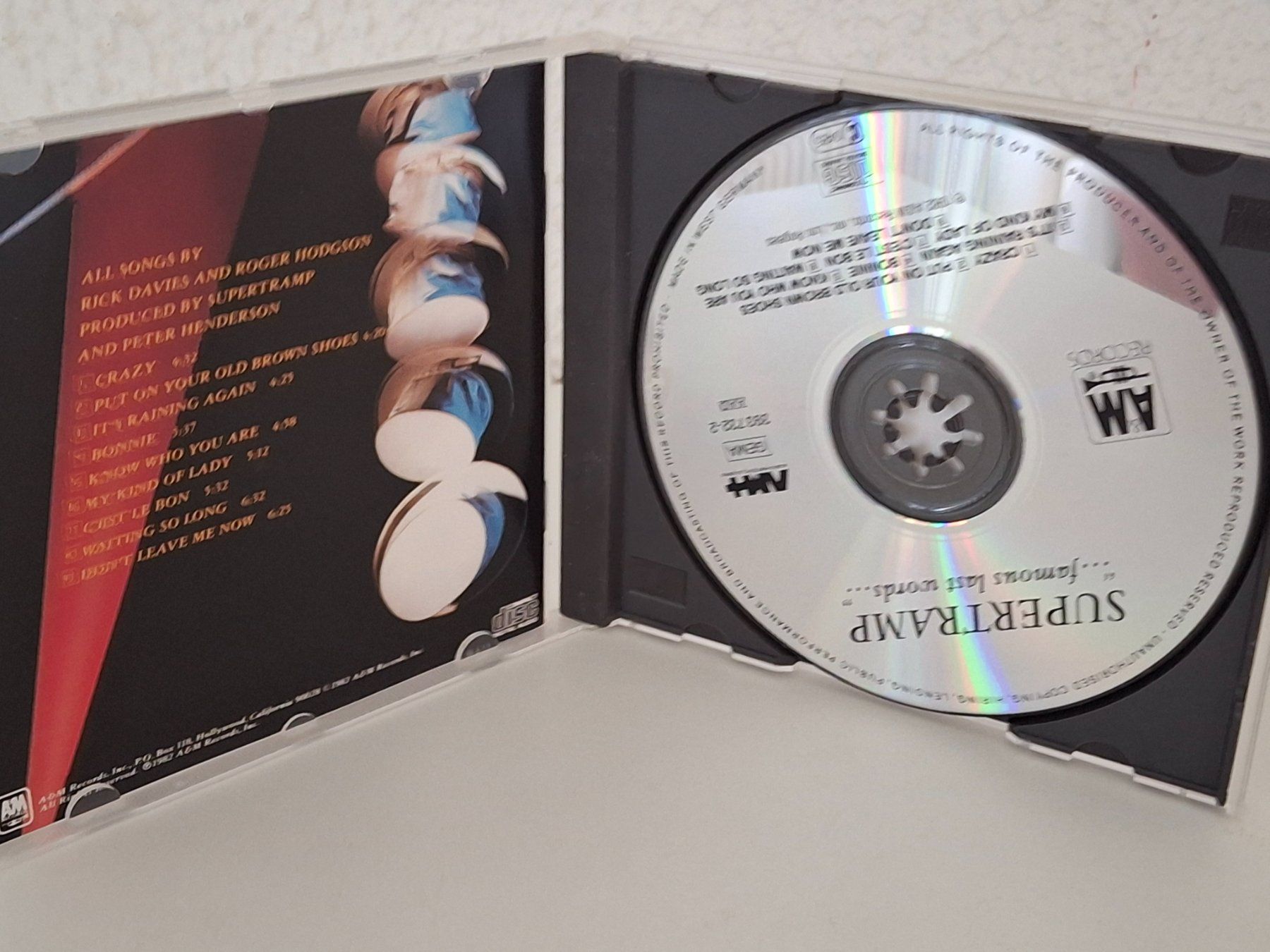 CD: CD Supertramp - Famous Last Words – Usato da Aarberg venduto da Jackup1 2