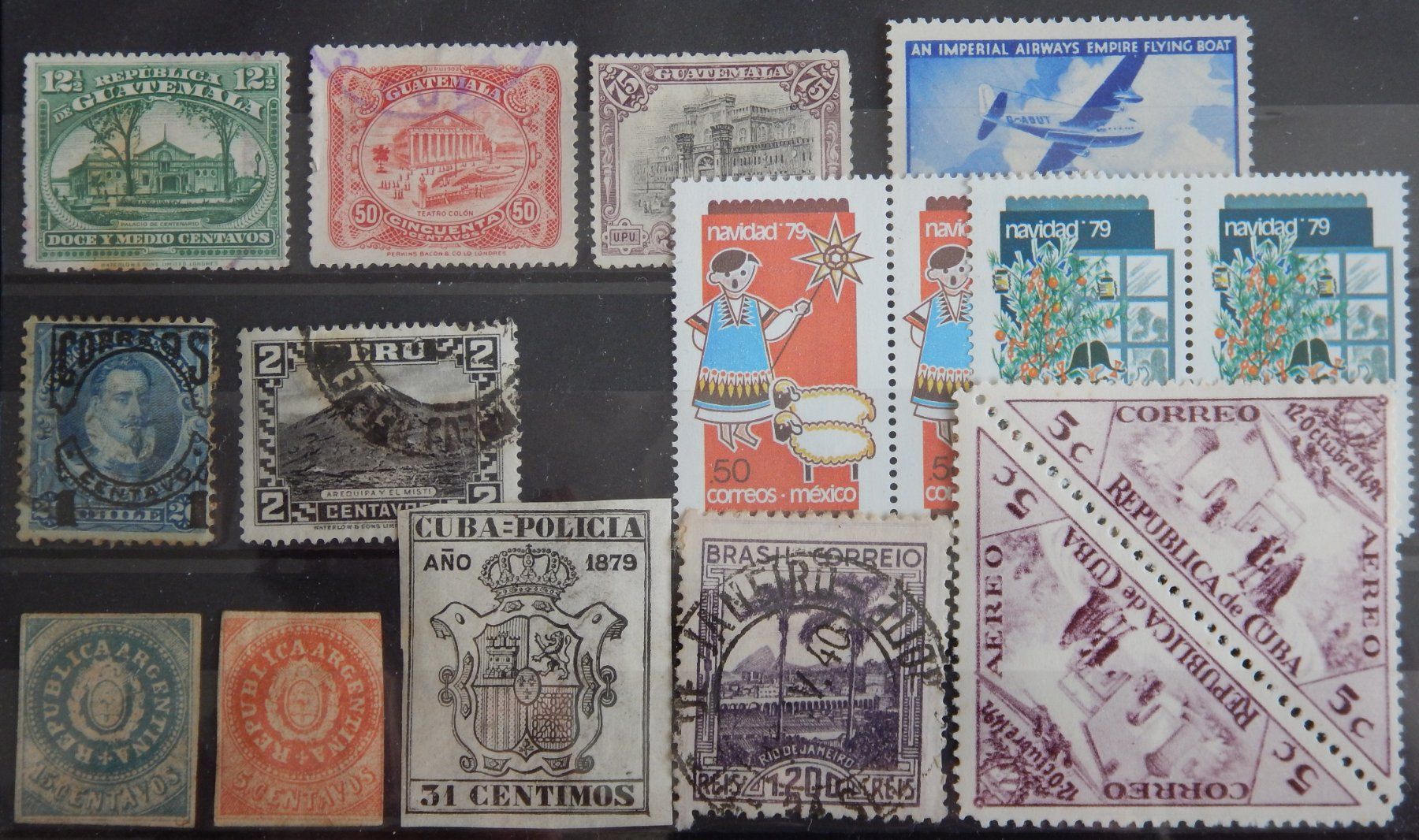 Alle Briefmarken: Amerika Lot mit alten Werten I – Gebraucht aus Zürich von Muehlekauf