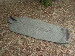 Schweizer Militärschlafsack, Top-Zustand