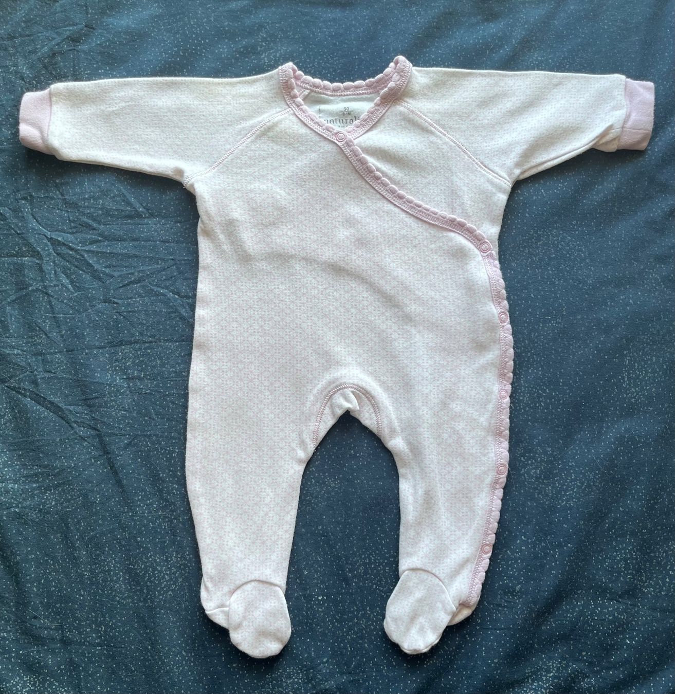 Naturaline Pyjamas & Ähnliches: Wickelstrampler von Naturaline, Grösse 50 – Gebraucht aus Triboltingen von zimtsterndli5