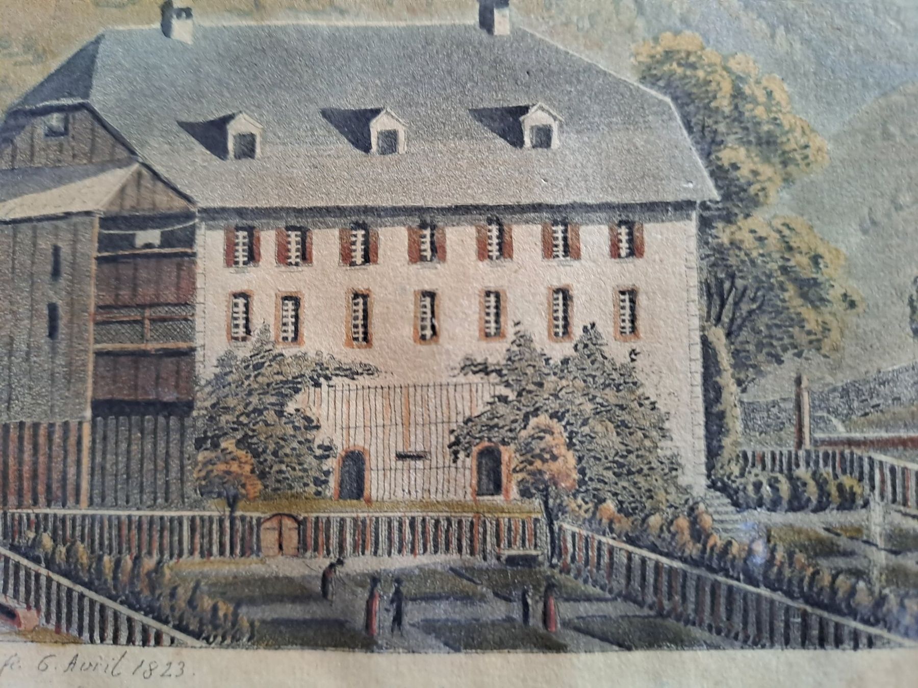 Stiche: SAANEN  JAKOB SAMUEL WEIBEL 1823 – Gebraucht aus LAUSANNE von KWEW 1