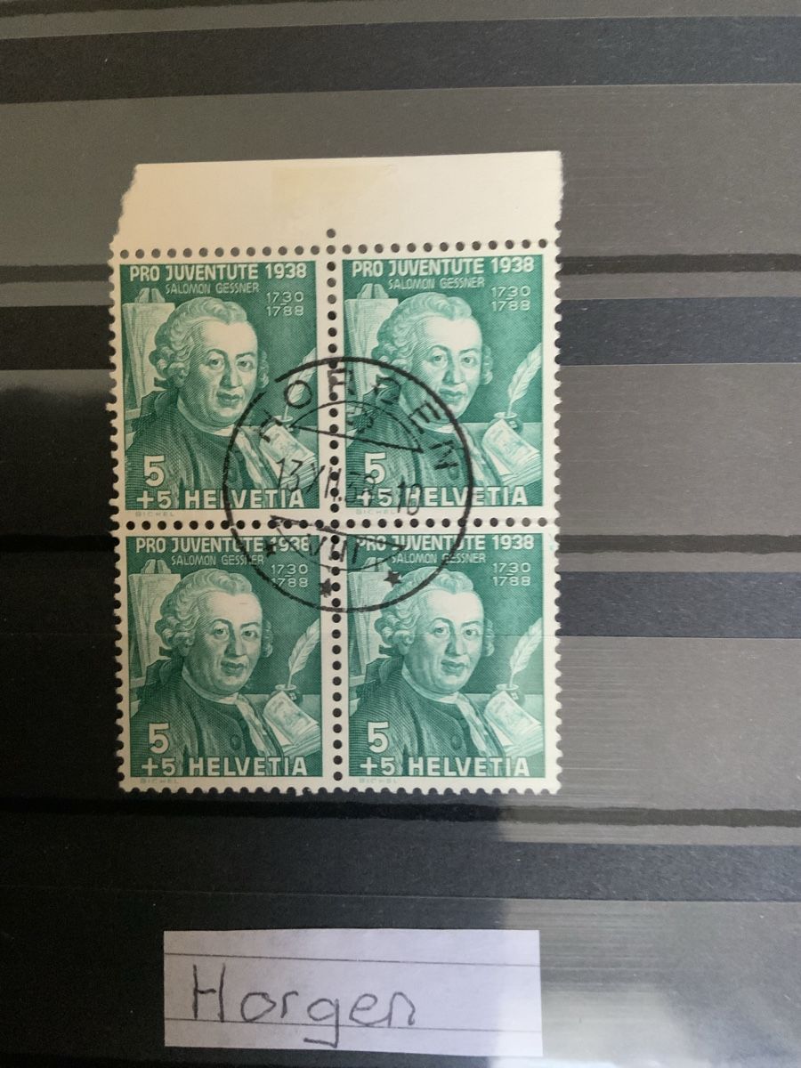 Alle Briefmarken: Horgen Briefmarken – Gebraucht aus Binningen von chr_cr5n