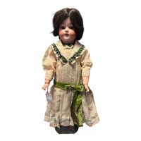 Puppe antik, S & H 1180 für Franz Schmidt - 48 cm - Lederk.