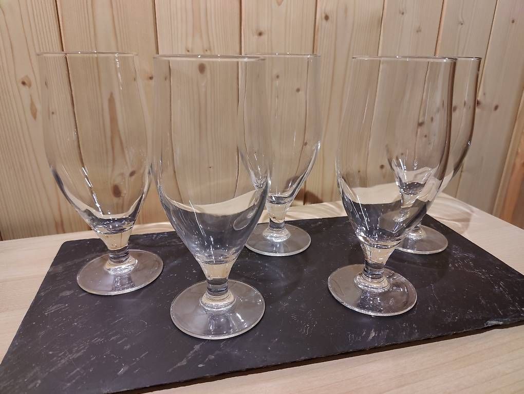 Gläser: 5 Biergläser – Gebraucht aus Schwarzenberg LU von Kryssy81